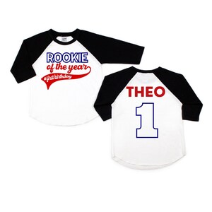 Rookie of the year 1st birthday shirt