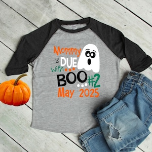 Camiseta de Halloween de Gran Hermano: Anuncio de embarazo espeluznante