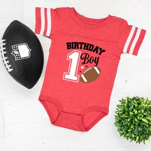 1st birthday football shirt, first year gift, first down, Football cake smash, boys 1st year down