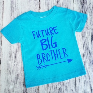 Zukünftiger Big Brother Shirt - Schwangerschaftsankündigung - Zum Big Brother Outfit befördert - Kleinkind Sibling Reveal Shirt - New Brother Geschenk