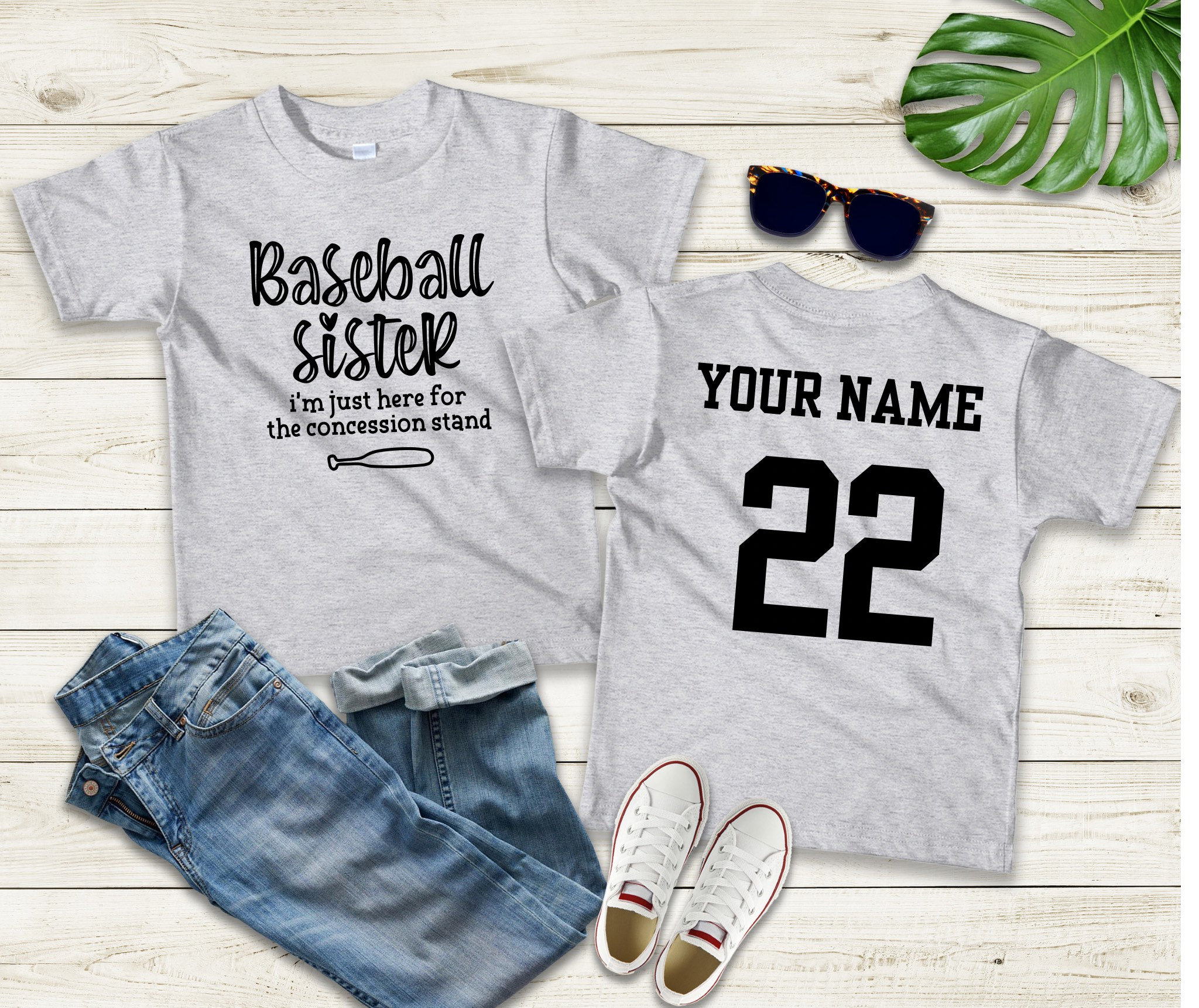 Baseball Sister Shirt I'm Just Here For The Concession Stand Baseball Sister Shirt I'm Just Here For The Concession Stand