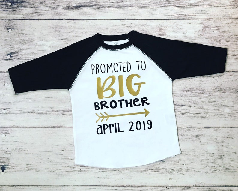 promoted to big brother shirt image 1