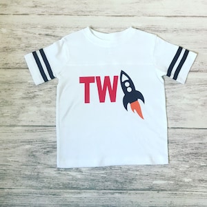 2nd Birthday Rocket shirt