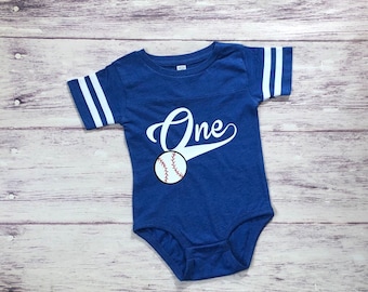 Boys 1st birthday baseball shirt, Cake Smash Shirt, Gift for 1st Birthday, First Birthday Boy outfit