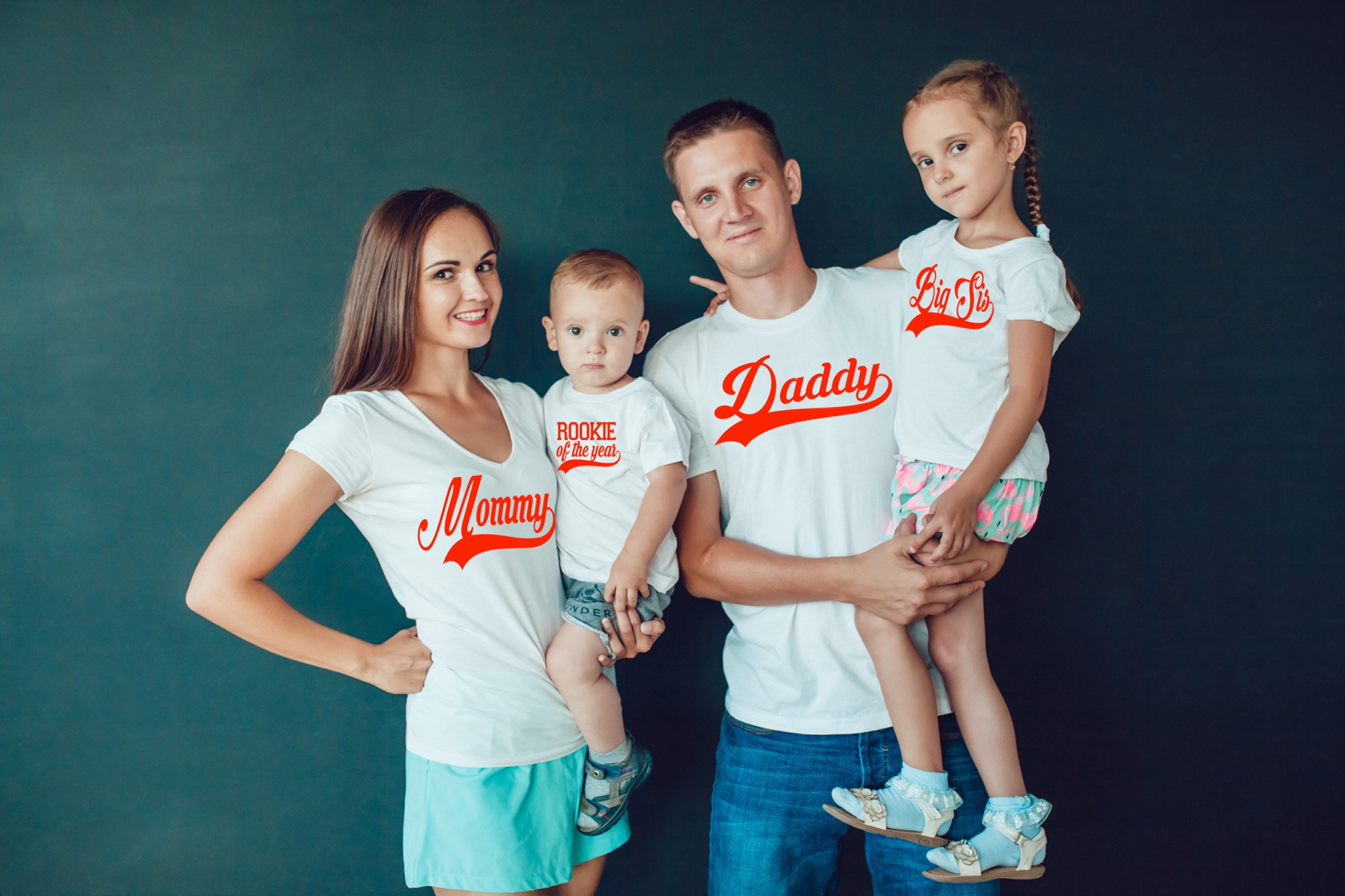 Buy Rookie of the Year First Birthday Family Baseball Shirts Online in  India 