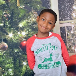 Festive Toddler Reindeer Flight Shirt for Holidays
