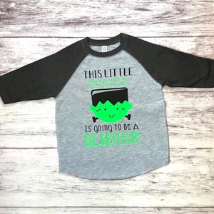 Camiseta de Gran Hermano de Halloween, Anuncio de Embarazo de Halloween