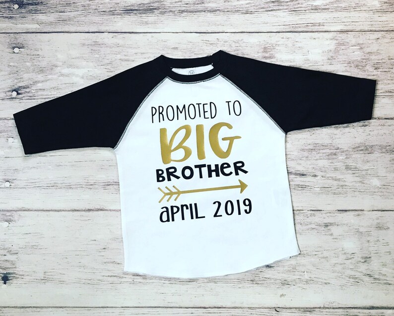 promoted to big brother shirt image 4