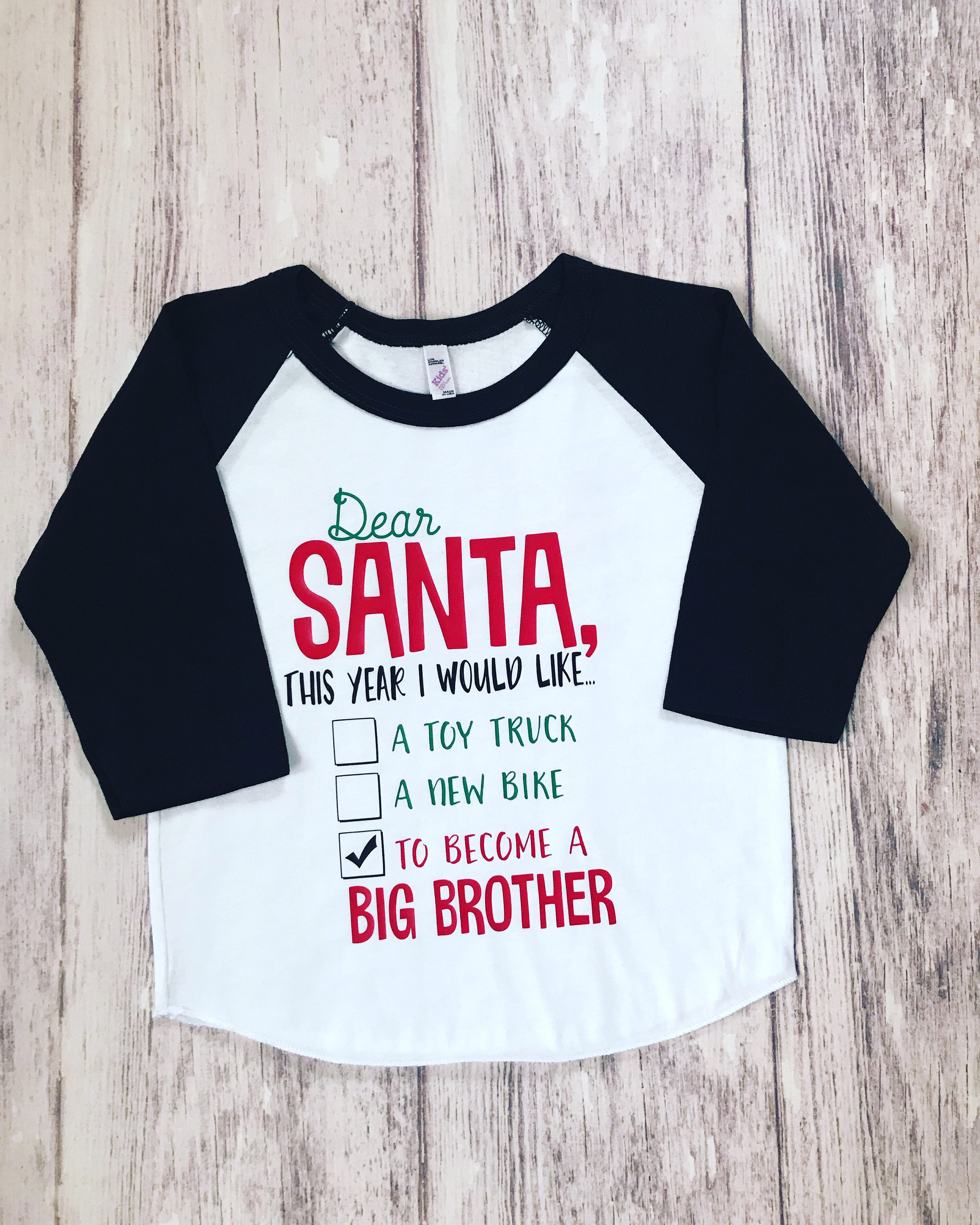 Big Brother Christmas Pregnancy Announcement Shirt Etsy