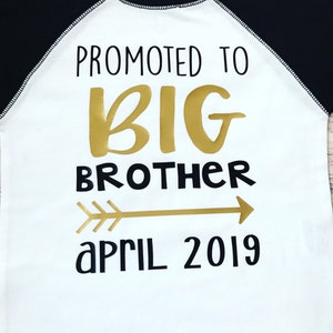 promoted to big brother shirt image 5