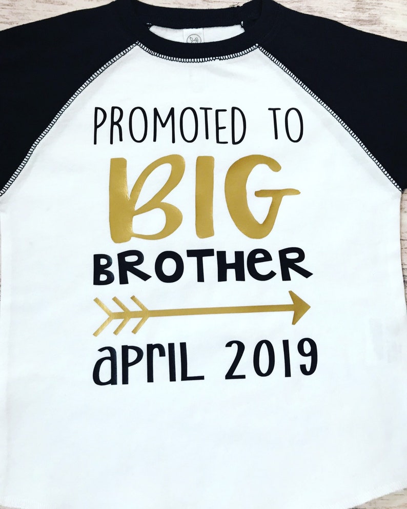 promoted to big brother shirt image 5