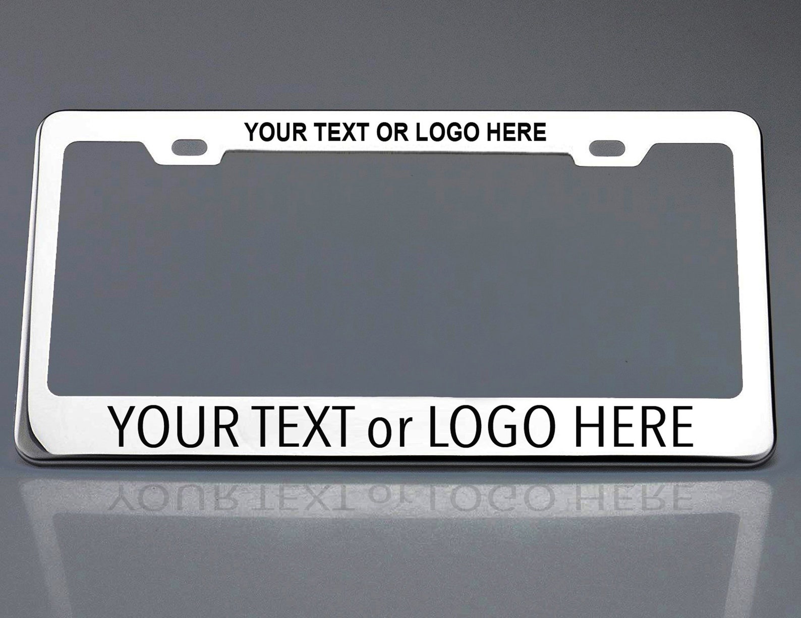 Custom License Plate Frame Laser Engraved on High Quality Etsy