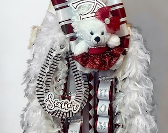 Custom Homecoming Sash Mum: Deluxe or Ultimate