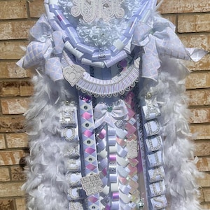 Triple Flower/Heart Shaped Homecoming Mum