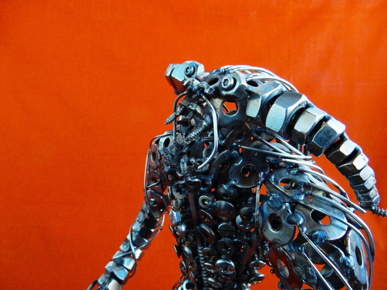 Monster Caos Metal Sculpture Horror Mythology Devil Horrendous Etsy