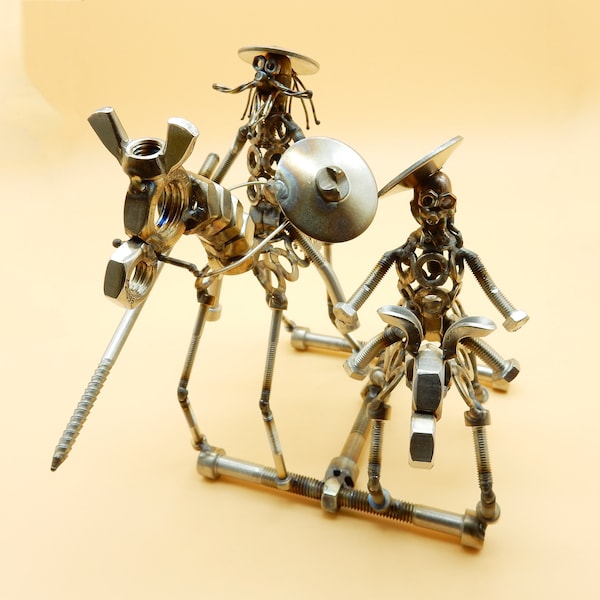 Lancelot-chevalier-don chisciotte Metal sculpture