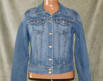 old navy silver jacket