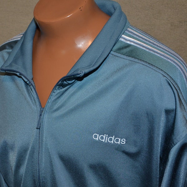 Adidas Warm Up, Light Windbreaker, Track Suit, Jogging Suit, Athletic Jacket, Golf Jacket, Running, Basketball, Hip Hop, Size 2XL, Unisex