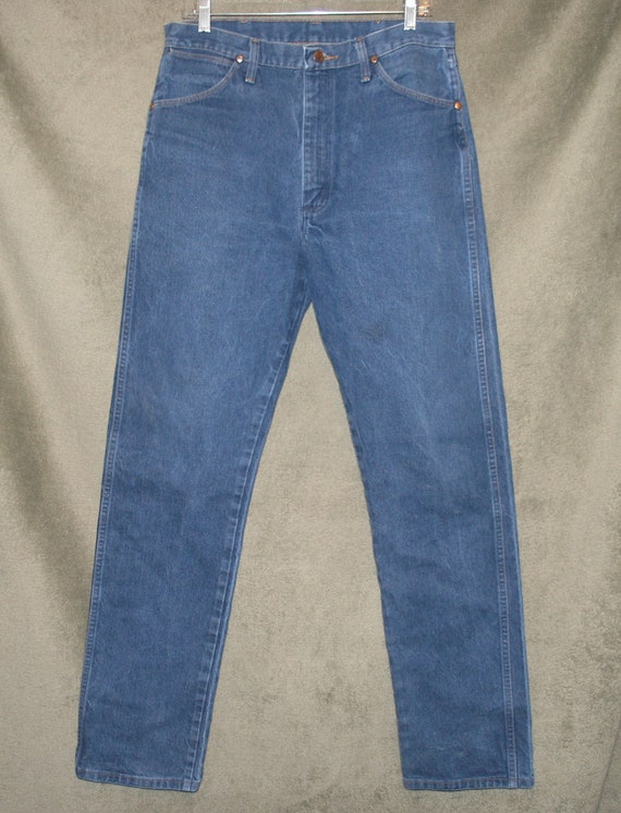 Vintage, Wrangler Jeans, Rivet Pockets, Cowboy Cut