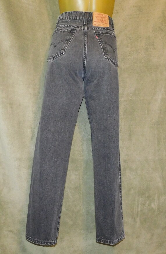 Levi's 550 Relaxed Fit Tapered Leg Size 31x31 Hig… - image 6