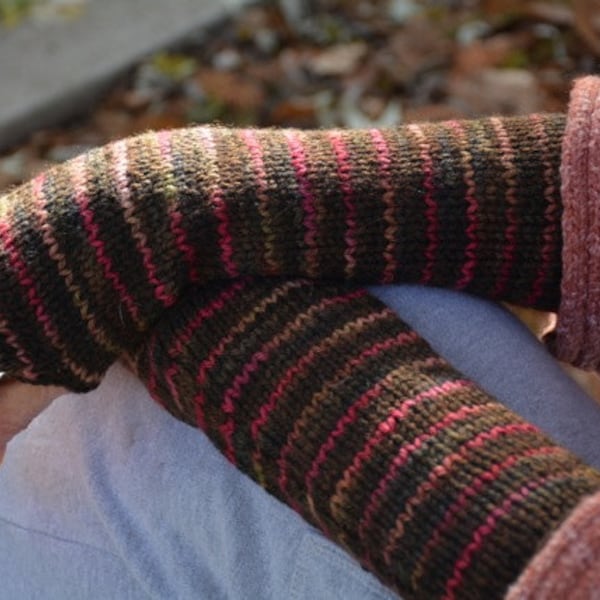 Yak's Simple Arm Warmers Pattern