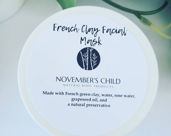 French Green Clay Face Mask