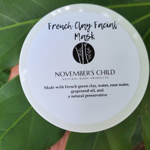 French Green Clay Face Mask