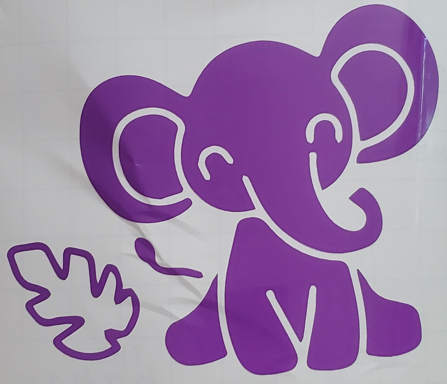 Elephant Decal Etsy