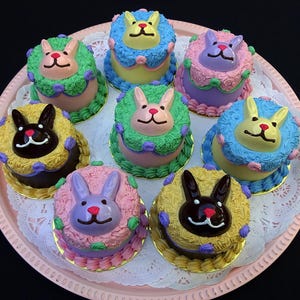 New Mama Bunny Easter Mini Cake Fakes