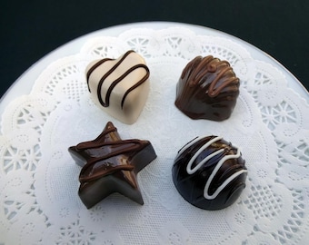 Fake Chocolates Set of 4 Assorted Chocolates