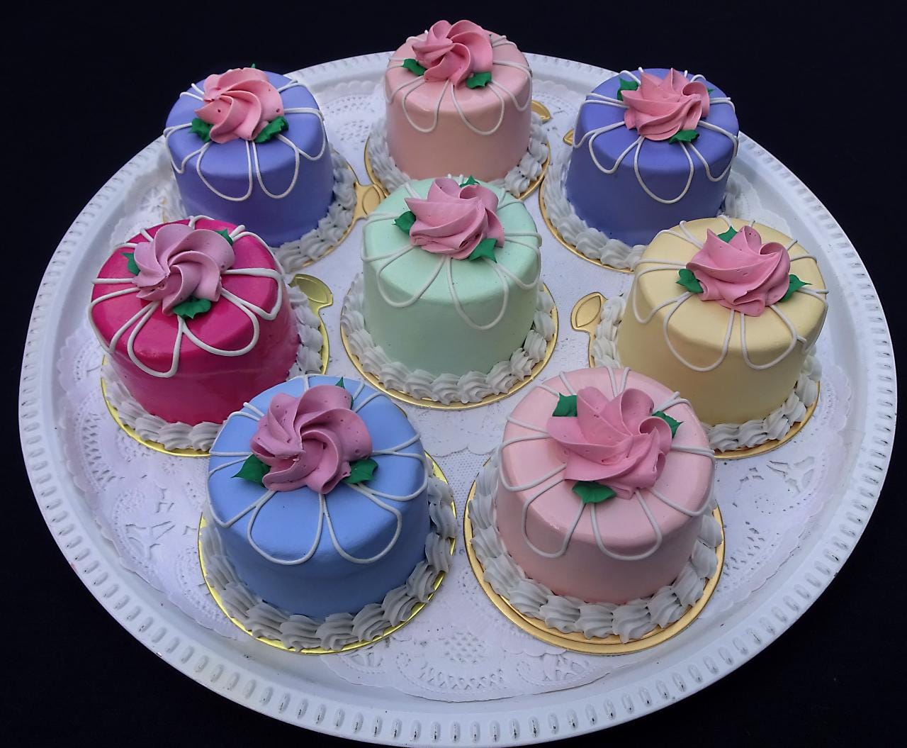 偽のピンクのケーキ - Etsy 日本