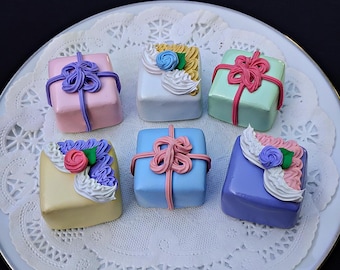 Pastels 6 Pc Fake Candies Set Looks Real