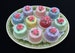 FAKE Pastel Rosette Mini-Cakes 