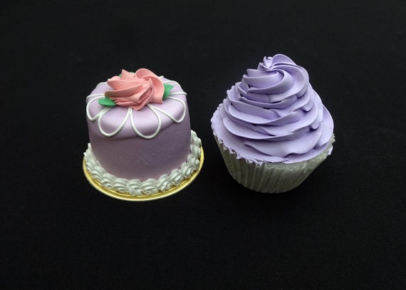 Fake Pastel Rosette Mini Cakes Etsy