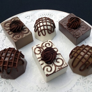 Fake Swiss Chocolates 6 Pc. Set Looks Real