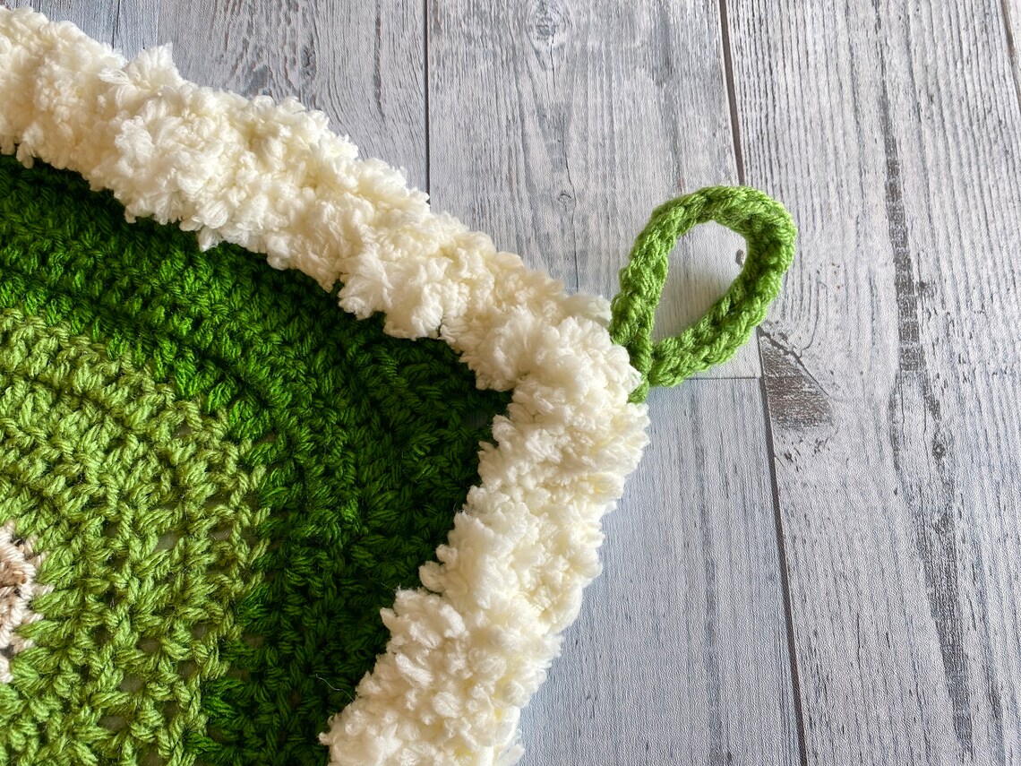 Crochet Baby Blanket Green Baby Blanket New Mom Gift Baby Etsy