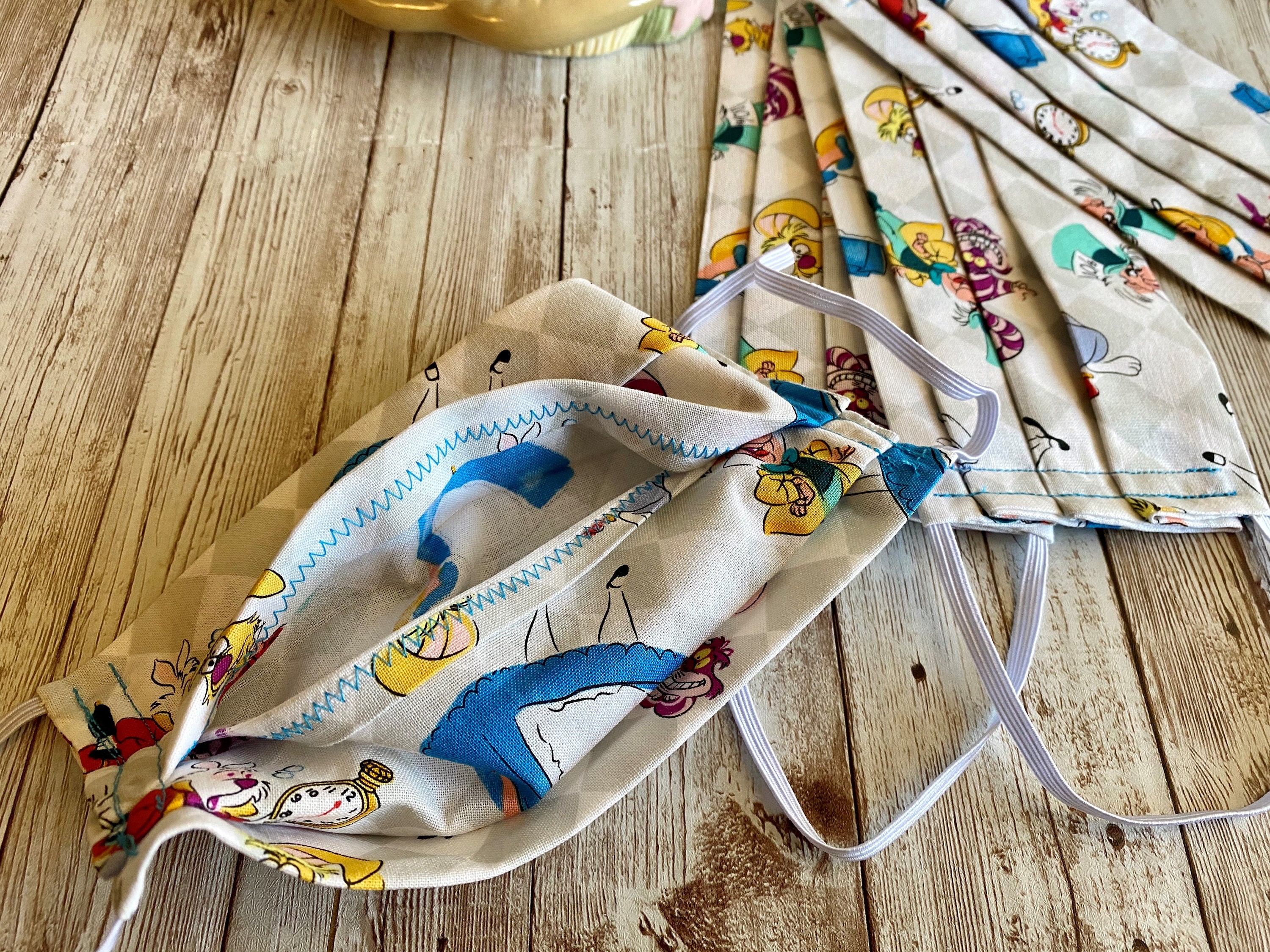 Disney Alice Adult Mask Alice in Wonderland Novelty Mask Etsy