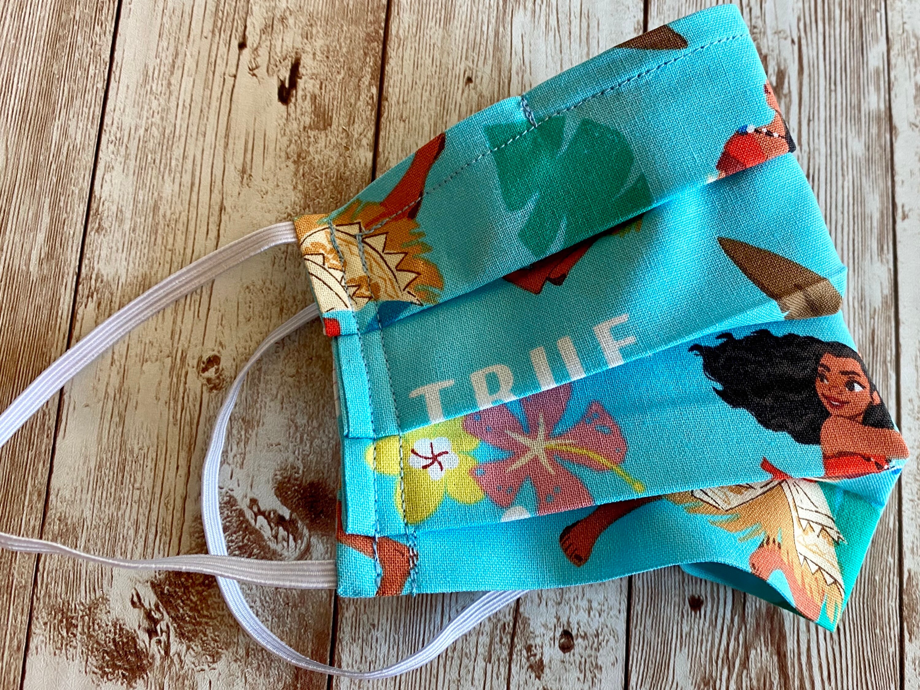 Moana Face Mask Disney Adult Mask Hawaii Mask Moana Kids | Etsy