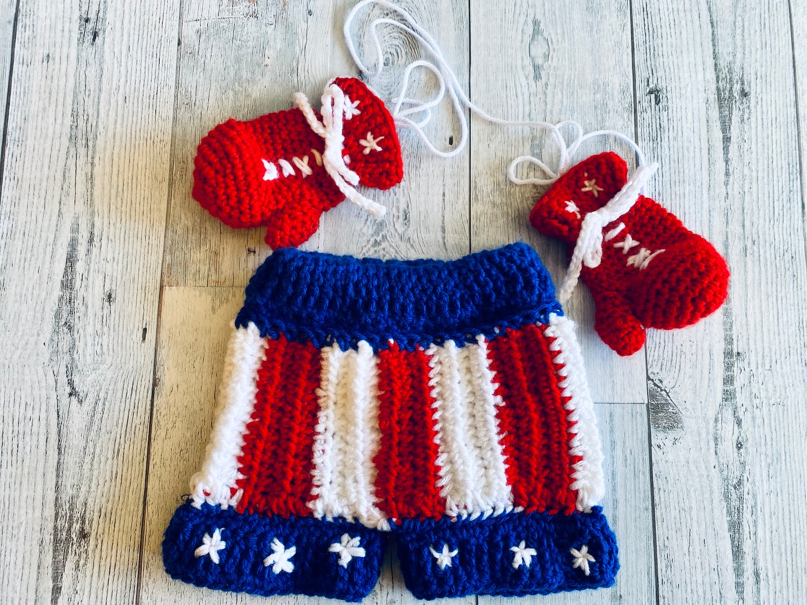 Crochet Baby Boxer Costume Baby Boxer Shorts Baby Boxing Etsy