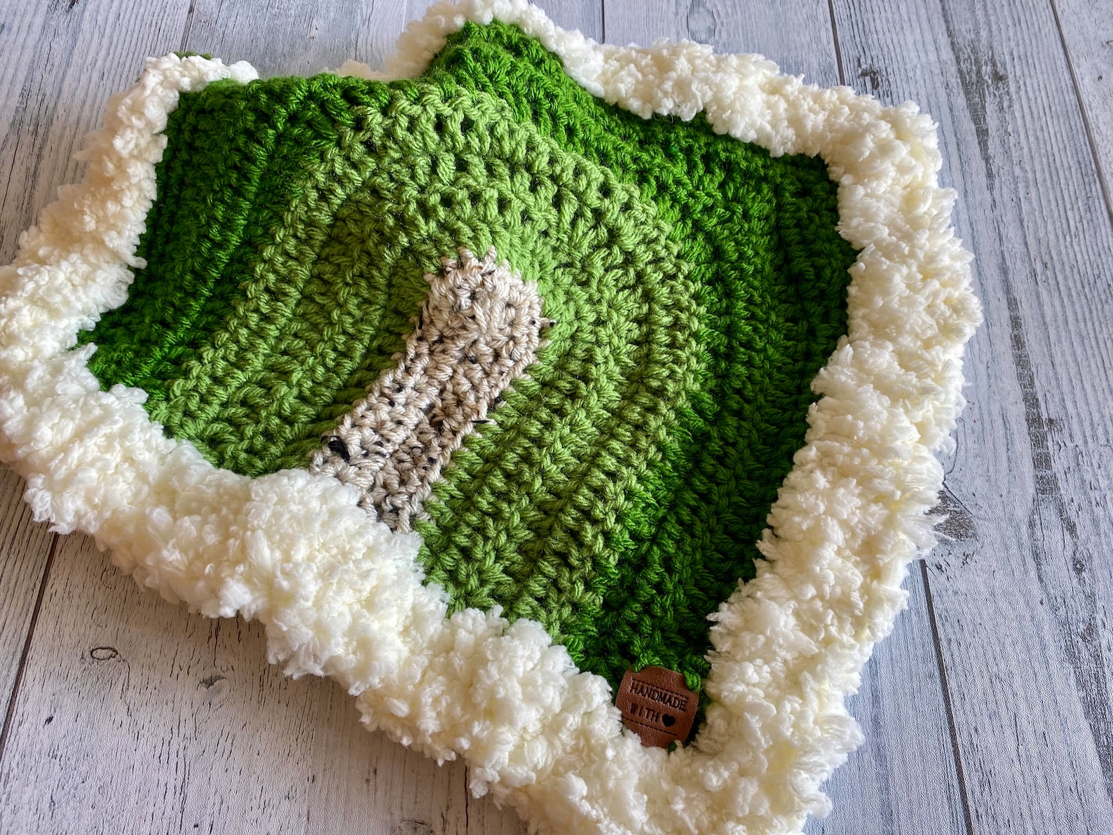 Crochet Baby Blanket Green Baby Blanket New Mom Gift Baby Etsy