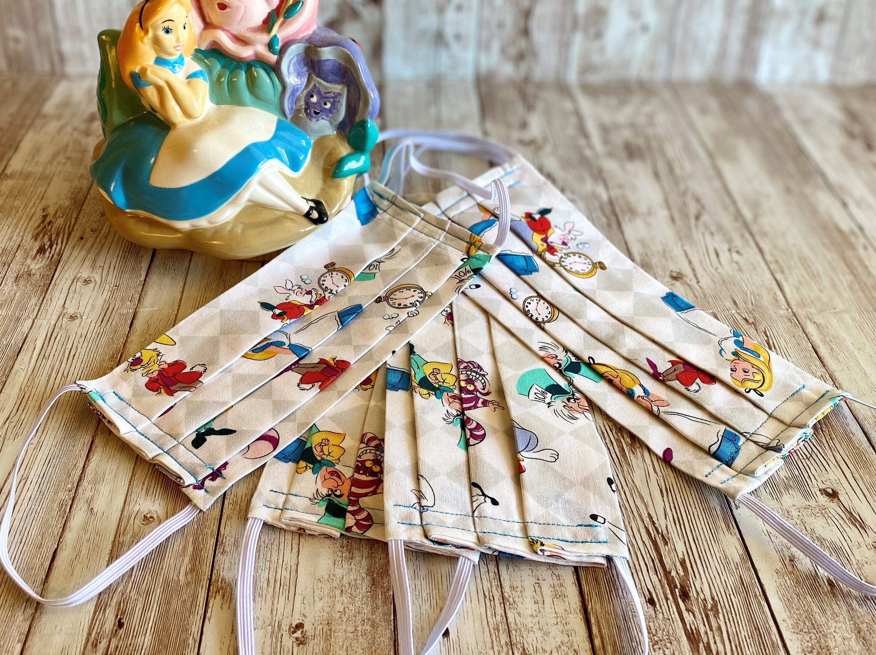 Disney Alice Adult Mask Alice in Wonderland Novelty Mask Etsy