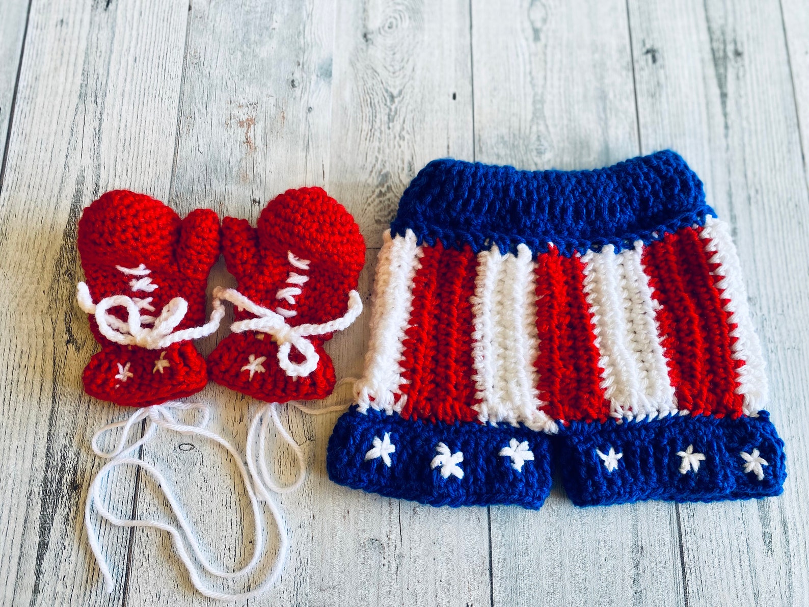 Crochet Baby Boxer Costume Baby Boxer Shorts Baby Boxing Etsy