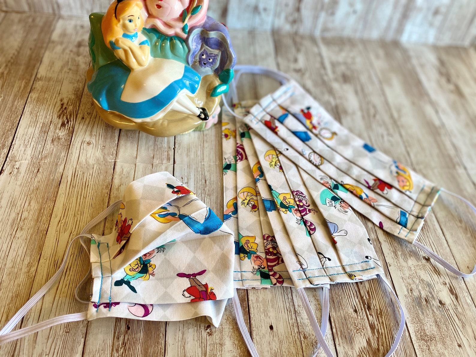 Disney Alice Adult Mask Alice in Wonderland Novelty Mask Etsy