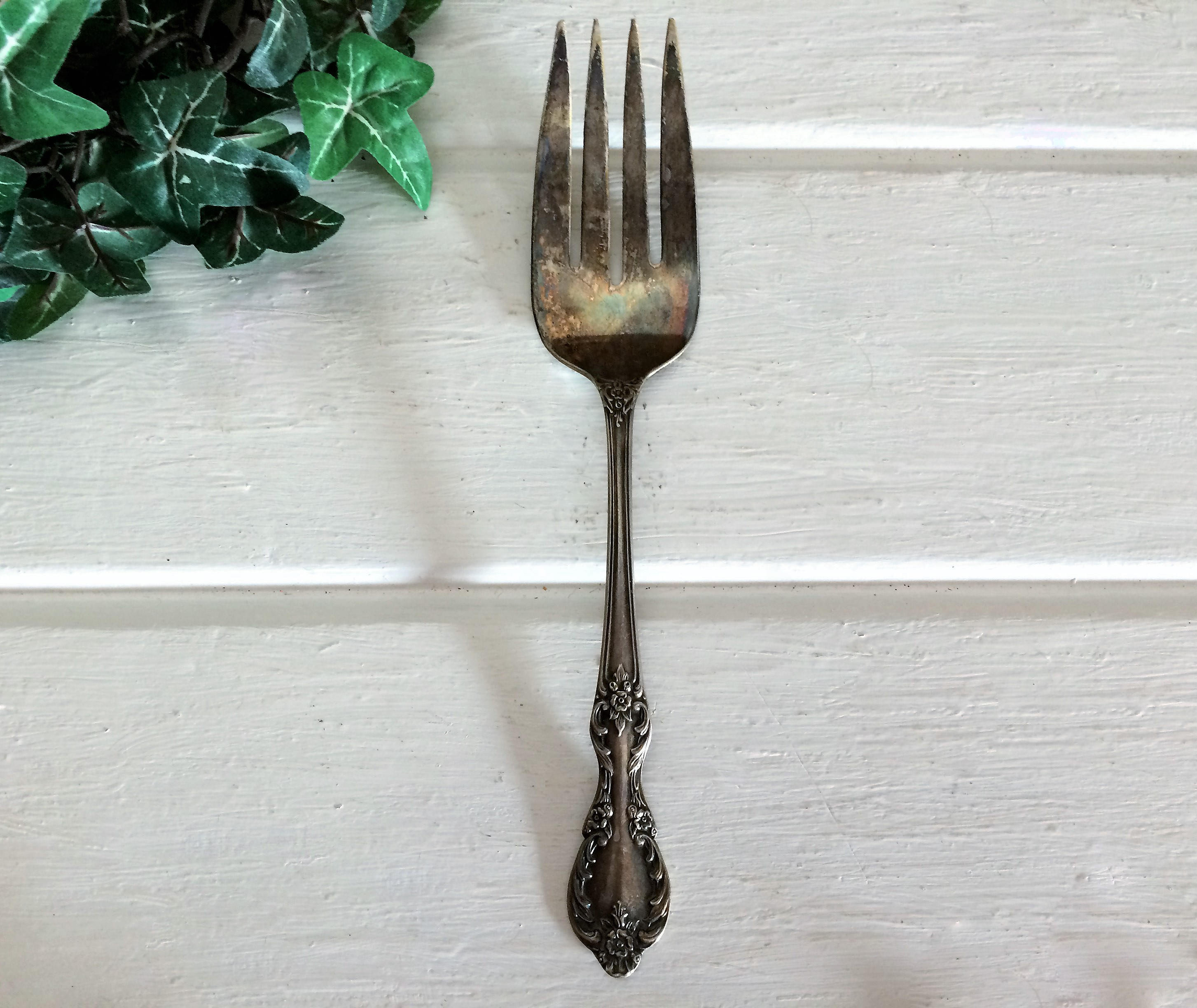 WM Rogers Meat Fork Rogers Meat Fork Rogers Silver Fork Etsy