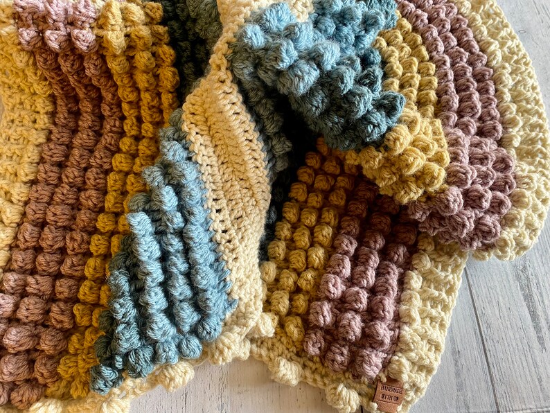 Crochet Rainbow Baby Blanket Boho Rainbow Baby Blanket New Etsy