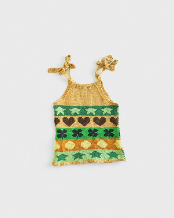 90s Lucky Knit Tank Top
