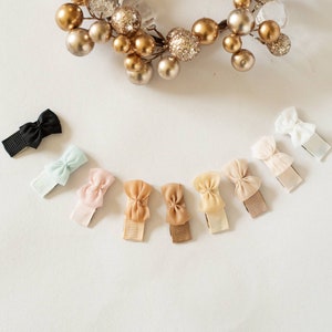 Baby Hair Clips YOU PICK 4 ribbon snap clip, Baby Hair Clip, Baby Bows, Pick Any 4 Baby Snap Clip, Tiny Clip, Small Infant Hair Clip