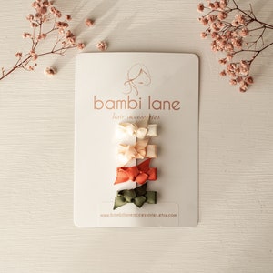 Baby Haarspangen, Baby Haarschleifen, keine Slip Griffe, Koralle Haarspangen, winzige Baby Haarspangen, mini Kleinkind Haarspangen, winzige Alligator Haarspangen