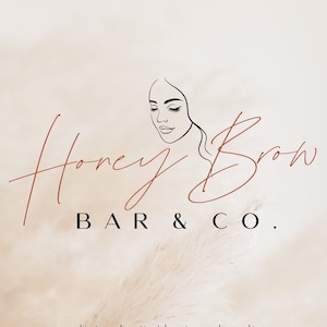 Beauty Logo Design, Aesthetics Logo, Brow Studio Logo, Spa Logo, Business Boutique Logo, Wellness Logo, Website Logo, Feminine Logo