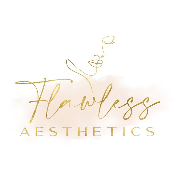 Beauty Logo, Logo Design, Beauty Clinic Logo, Skin Clinic Logo, Make up Artist Logo, Aesthetics Logo, Esthetician logo, Feminine Logo